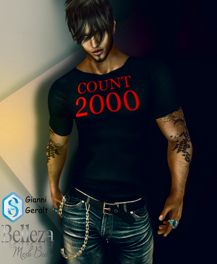 Brutal Count 2000 Tee - Add Me