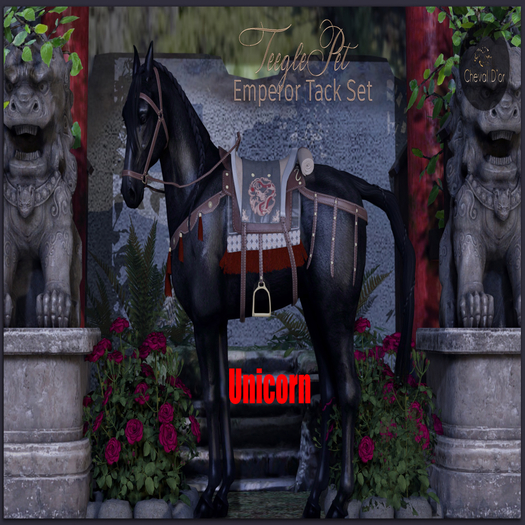 Cheval D'or / TeeglePet Unicorn / Emperor Tackset.