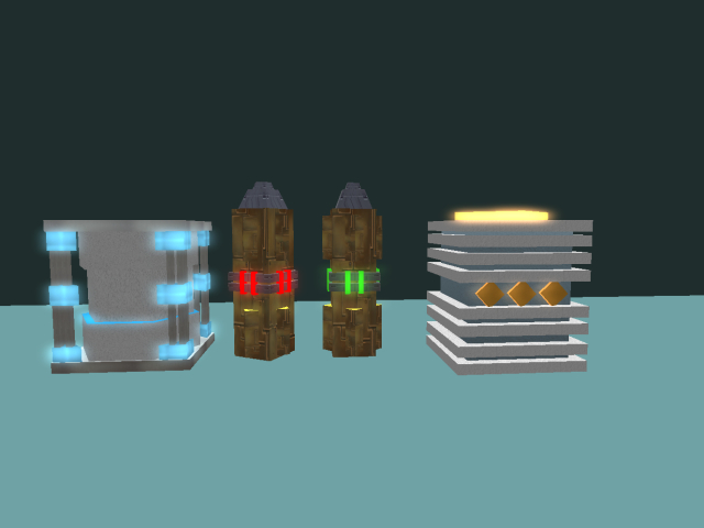 Sci-fi Cargo Boxes