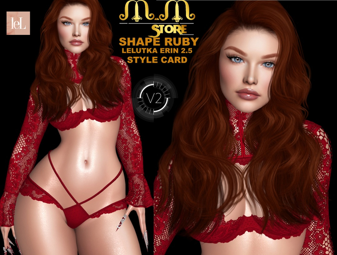 M.M.M STORE RUBY SHAPE LELTUKA ERIN 2.5