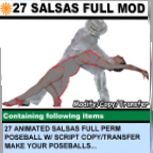 27 Latin Salsa Full Perm + Poseball Script