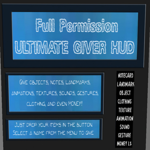ultimate giver hud full permission