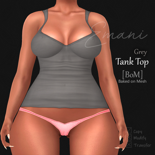 Emani - Tank Top (Grey)