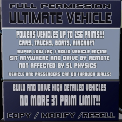 Ultimate Vehicle Script