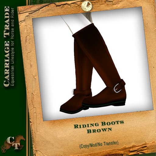 @CT@ Riding Boots Brown
