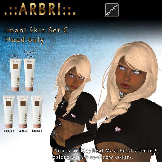 .::Arbri::. Imani Skin Set C Head (MayReal)