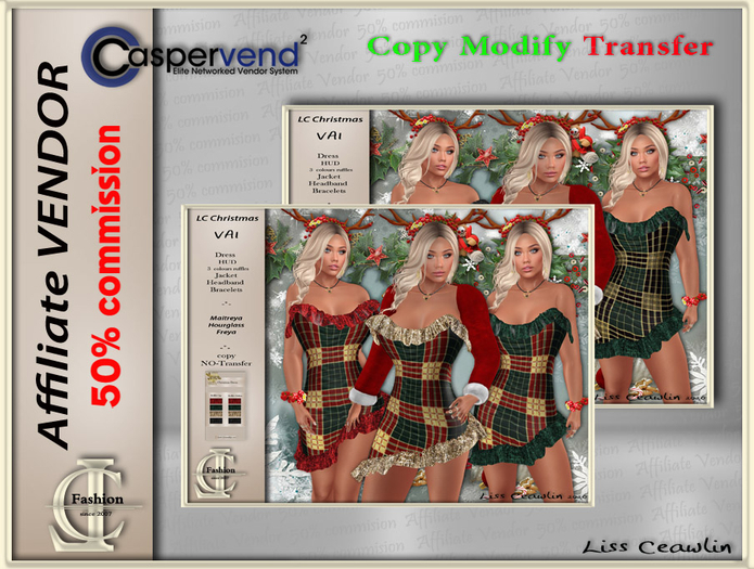LC Affiliate Vendor [Christmas] - Vai Dress [2 vendors]