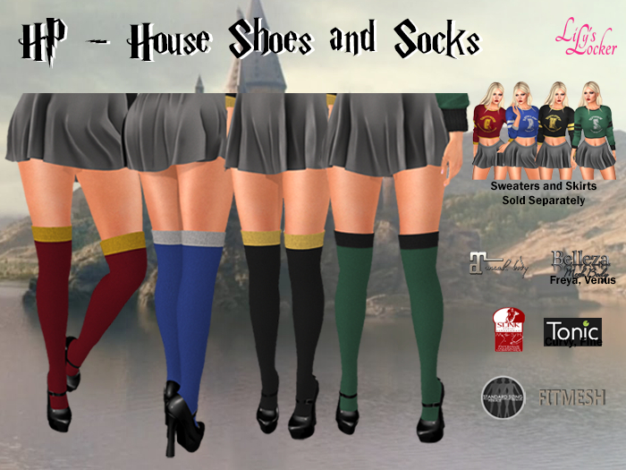 Lily's Locker - HP Shoes and Socks (wear to unpack)
