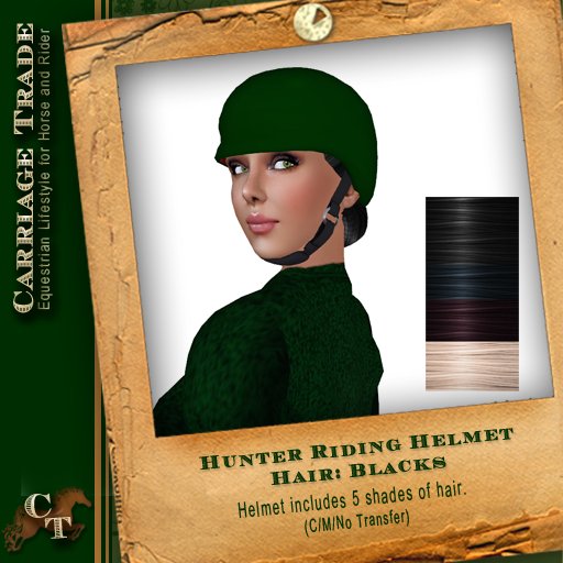 @CT@ Riding Helmet Hunter/Black