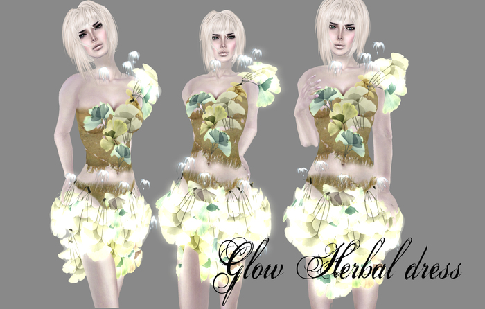 Glow Herbal dress