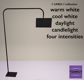 [DbC] //LINEA// Square Shade Floor Lamp