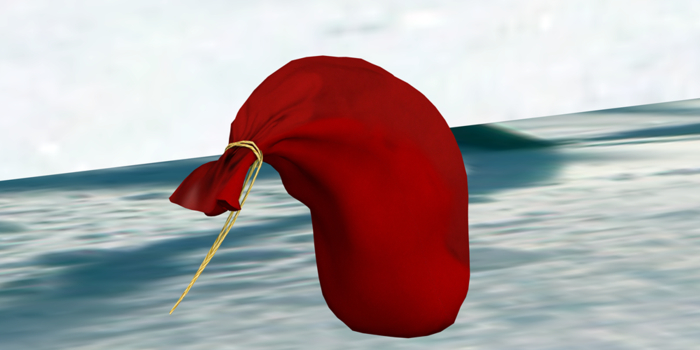 *INT*-christmas Sack Over The Shoulder