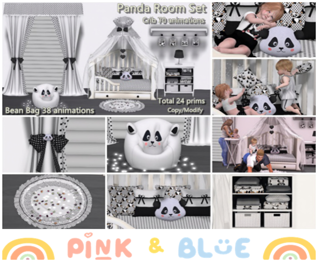 Panda Room Set-TD /BEBE