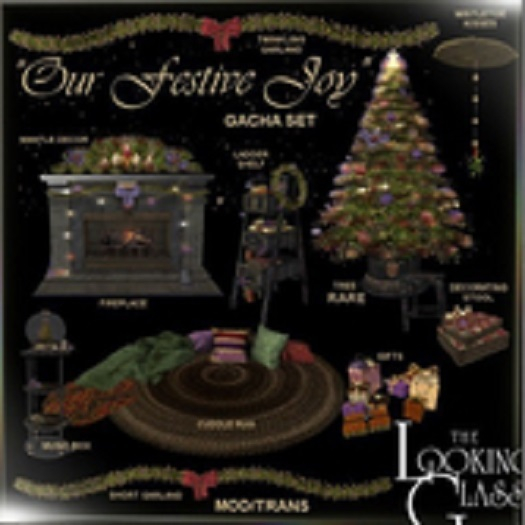 TLG - Our Festive Joy Fireplace Boxed