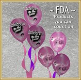 ~FDA~ Set of Two Shimmering Bachelorette Balloon Clusters COPY