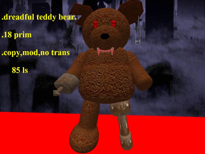 dreadful teddy bear (box)