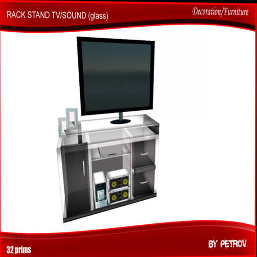 rack stand (glass)