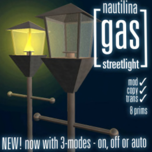 Nautilina Lightshop Gas Streetlight