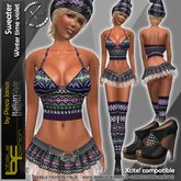 Babele Fashion Sweater Winter Time Violet