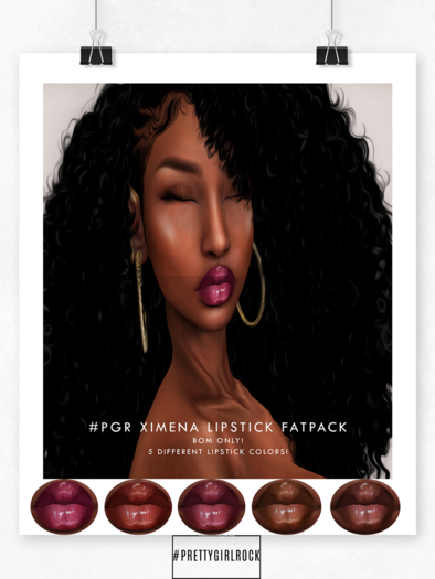 #PGR Ximena Lipstick Fatpack BOM