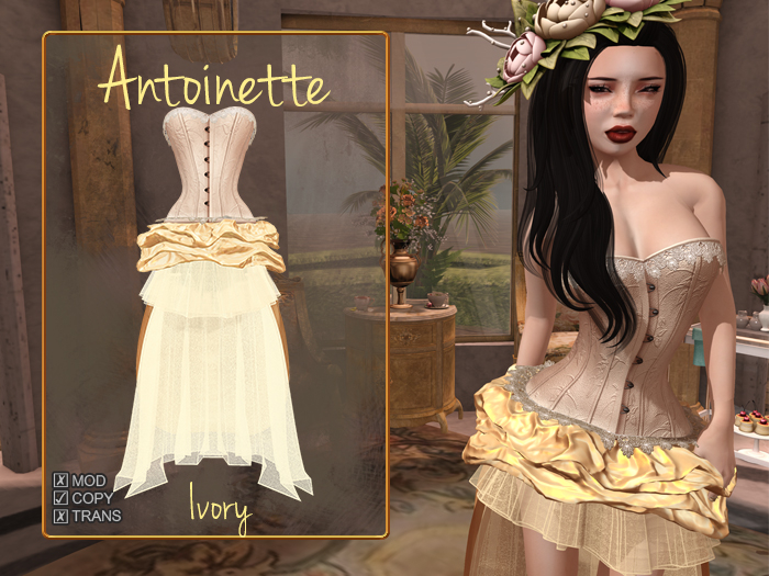 {MB} Ivory Corset