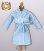 [HS] Cute Cotton Robe [BABY BLUE]