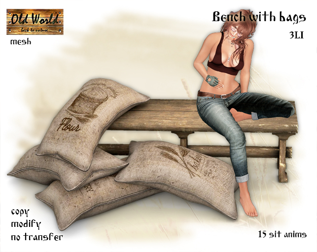 Harem girl v2 in red (mesh) - Old World - Medieval / Rustic outfit