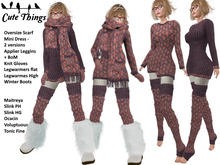 [CT] North Pole Outfit Pink - 6 sizes - Slink - Maitreya - Ocacin - Tonic - Voluptuous 
