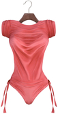 adorsy - Melanie Bodysuit Coral - Maitreya/Legacy/Lara Petite