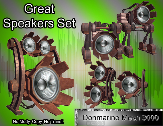 Donmarino Big Speaker Set