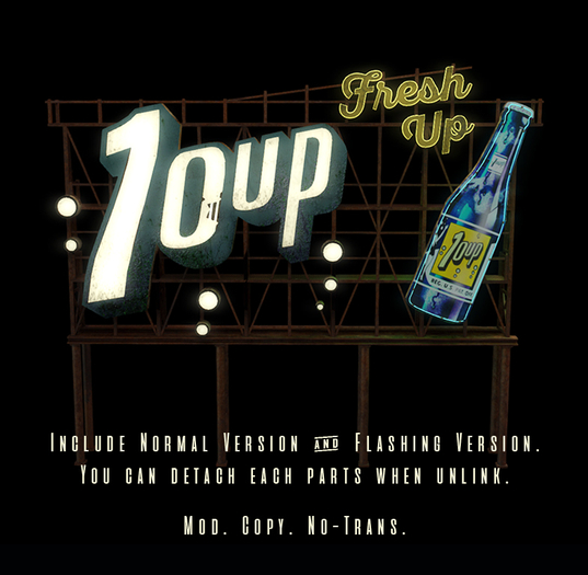 10up Sign blue