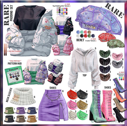 `M.BIRDIE / Rozel look. SHOES Maitreya2