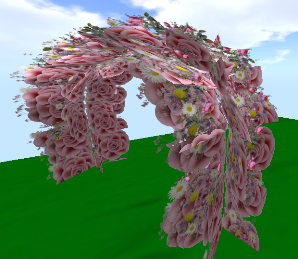 Stunning Pink Floral Arch Design