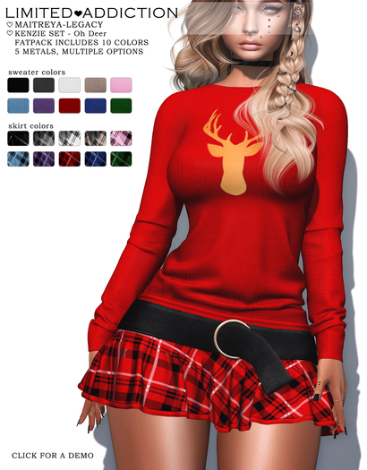 Limited Addiction - Kenzie Set - Oh Deer - FatPack