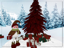 [AE] Garden Store- Xmas Tree with Piles of Presents