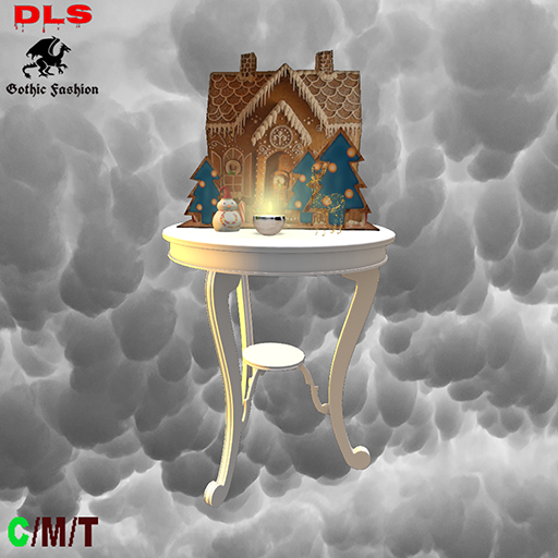 Xmas decorated Table 4 6LI boxed