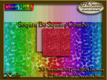 !Kushi! SequinBeSquareCOMBO Textures -WearToUnpack