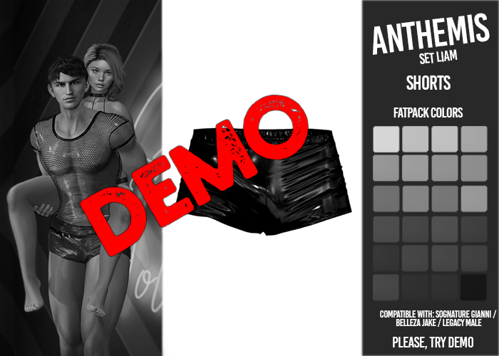 Anthemis - Set "Liam" Shorts - Demo