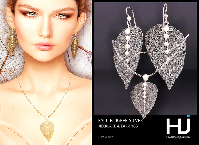[HJ] Fall Filigree Silver