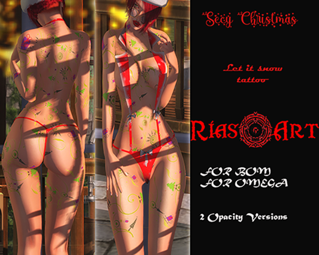 [RiasArt] -Let it Snow:BOM/OMEGA_TATTOO