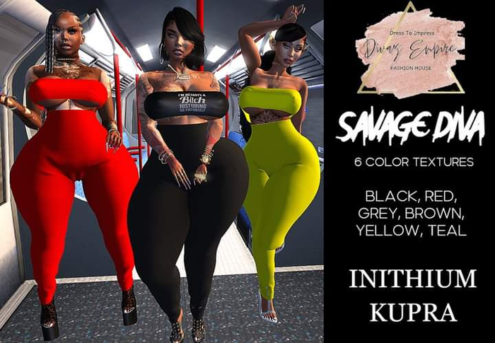 (DE) SAVAGE DIVA  - KUPRA ONLY (ADD ME TO UNPACK)