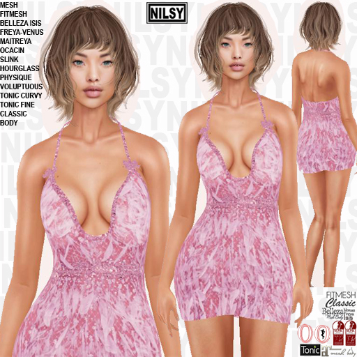 NILSY FRINGED STRAPPY DRESS,ALL BODIES