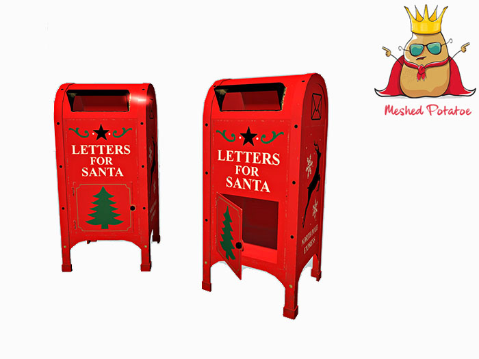 Meshed Potato - Santa Post Box (add to unpack)