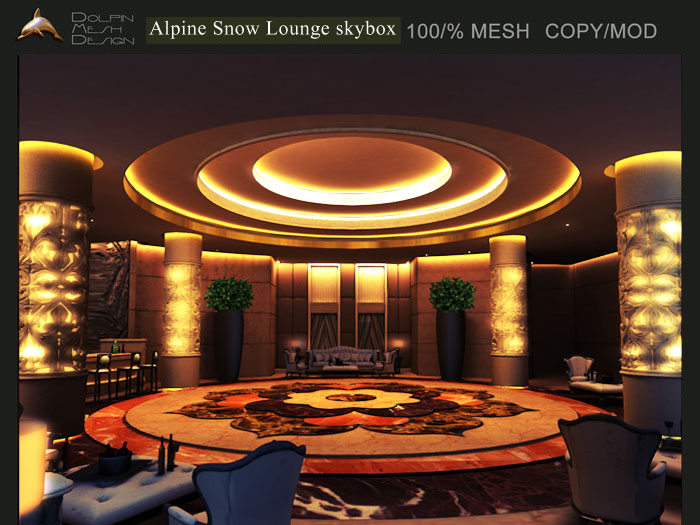 [Dolphin Design] ~The Alpine Snow Lounge skybox