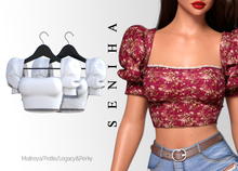 Seniha. Jazmine Top // White