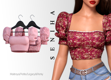Seniha. Jazmine Top // Coral