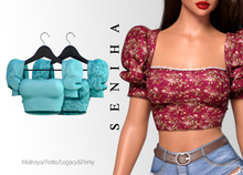 Seniha. Jazmine Top // Teal