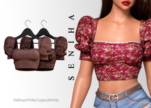Seniha. Jazmine Top // Brown