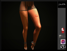 Brand G custom M tattoo