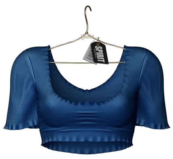 SPIRIT - Sabina top [BLUE]
